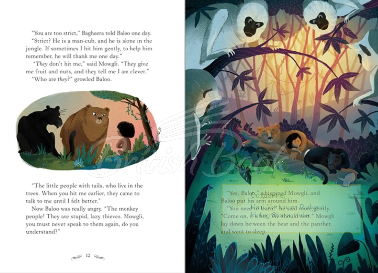 Книга Usborne English Readers Level 3 The Jungle Book зображення 1