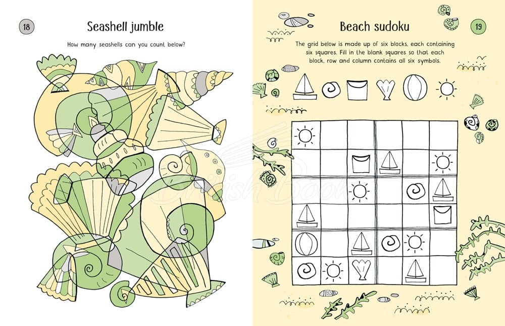 Книга 100 Children's Holiday Puzzles & Games изображение 1