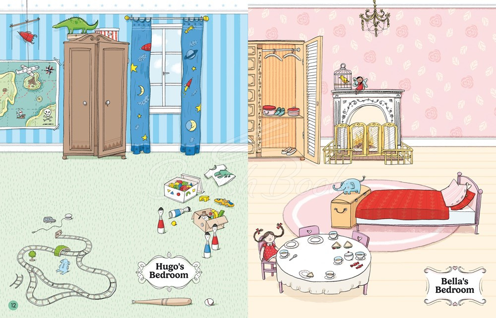 Книга Doll's House Sticker Book зображення 2