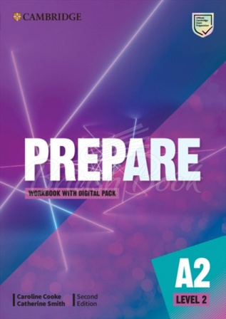 Рабочая тетрадь Cambridge English Prepare! Second Edition 2 Workbook with Digital Pack изображение