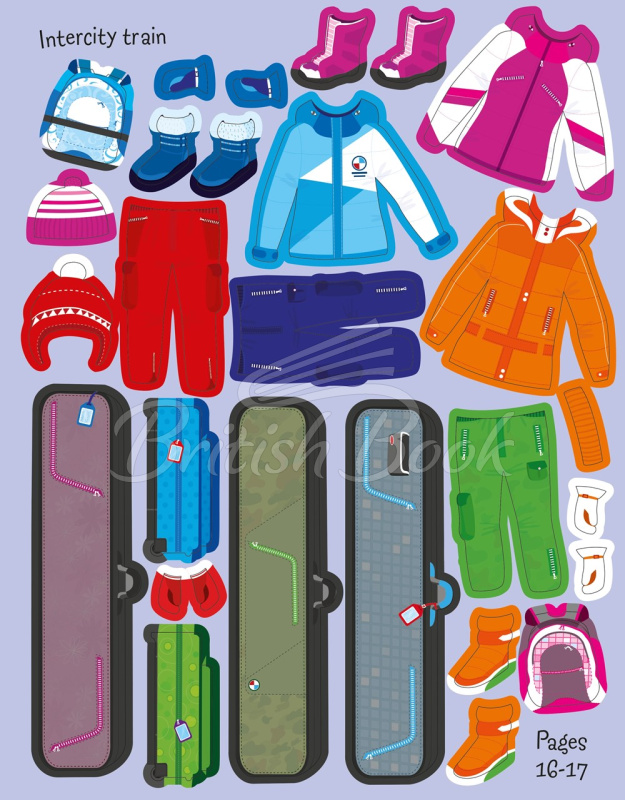 Книга Sticker Dolly Dressing: Travel зображення 3