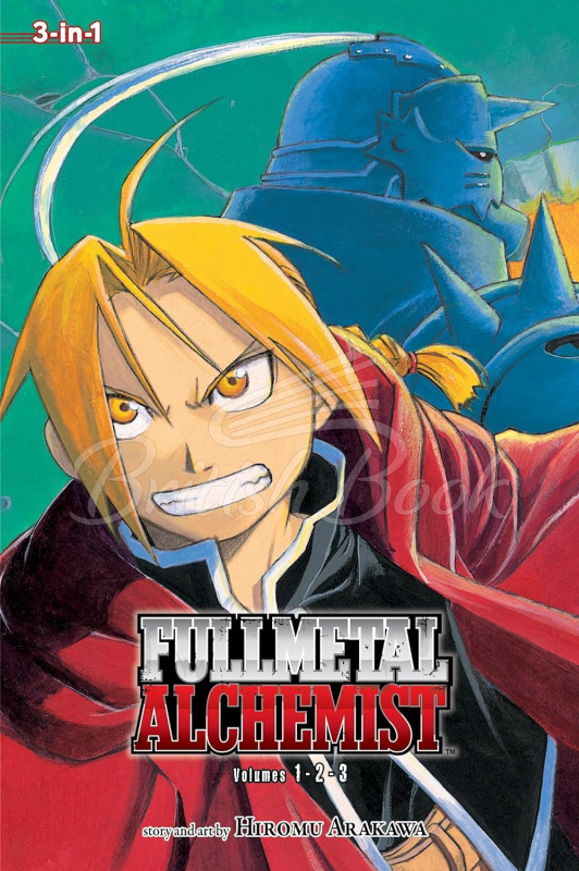 Книга Fullmetal Alchemist Volumes 1-2-3 зображення