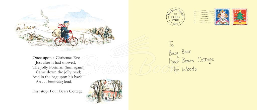 Книга The Jolly Christmas Postman (30th Anniversary Edition) зображення 1