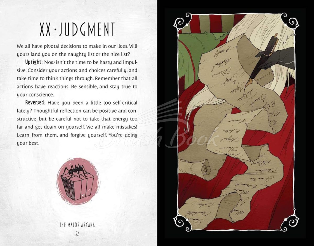 Карты таро The Nightmare Before Christmas Tarot Deck and Guidebook изображение 9