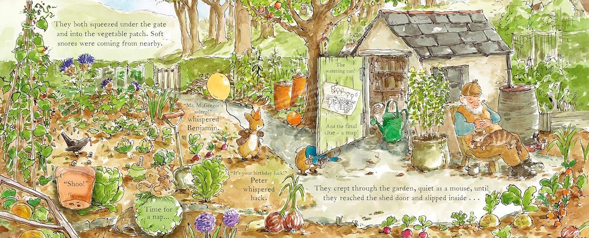 Книга Peter Rabbit: The Birthday Present Hunt зображення 2