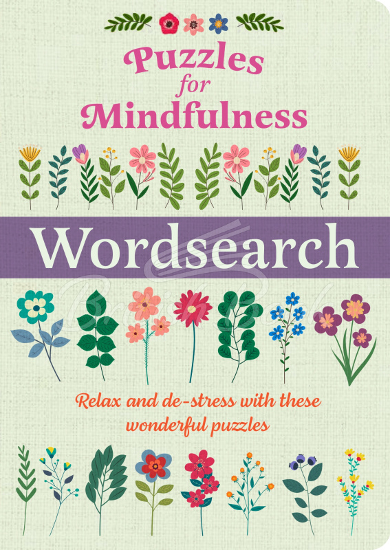 Книга Puzzles for Mindfulness Wordsearch зображення