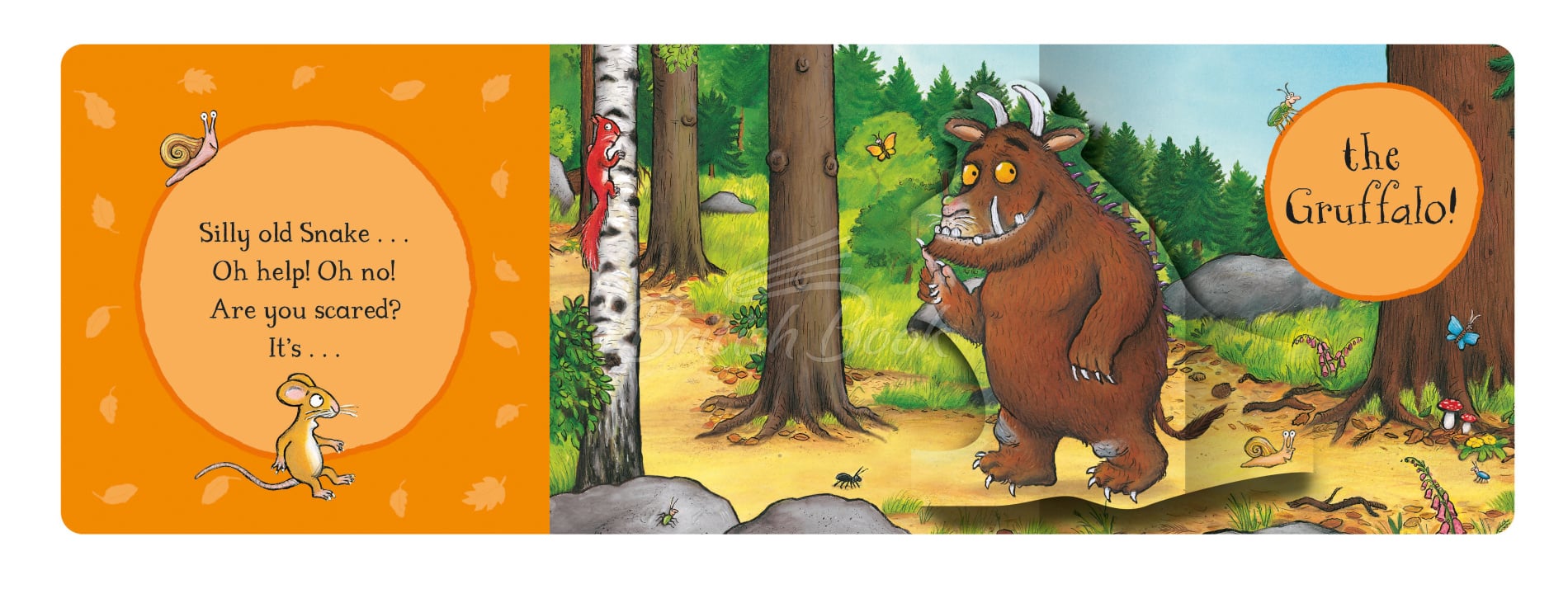 Книга The Gruffalo (A Pop-Up Flap Book) зображення 4