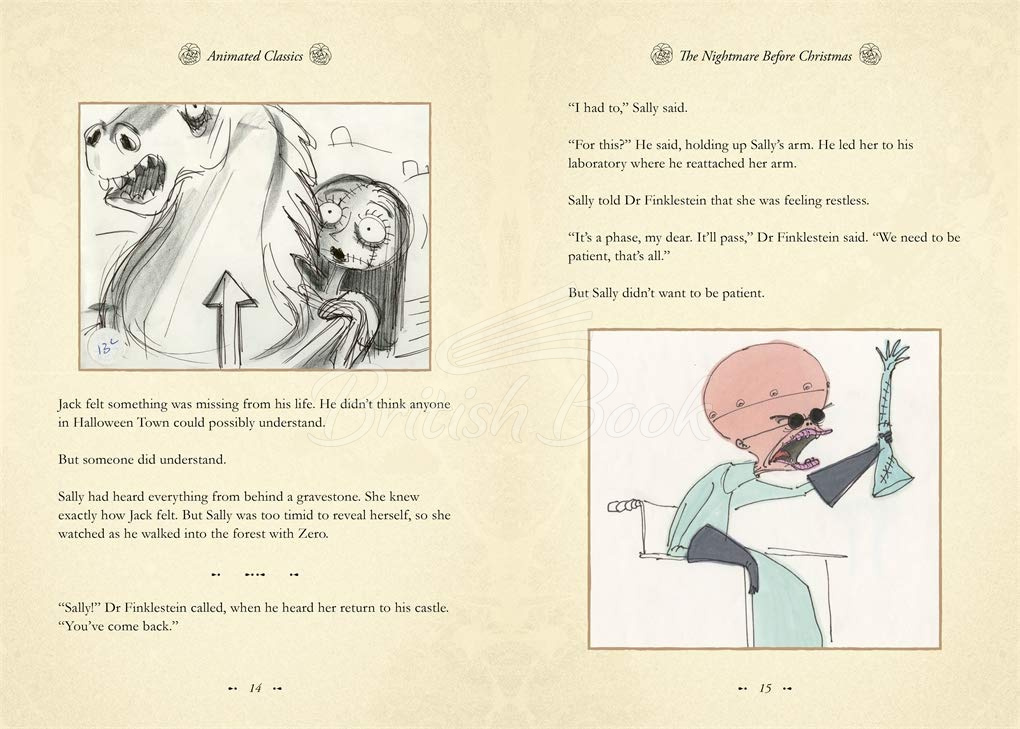 Книга Tim Burton's The Nightmare Before Christmas изображение 4