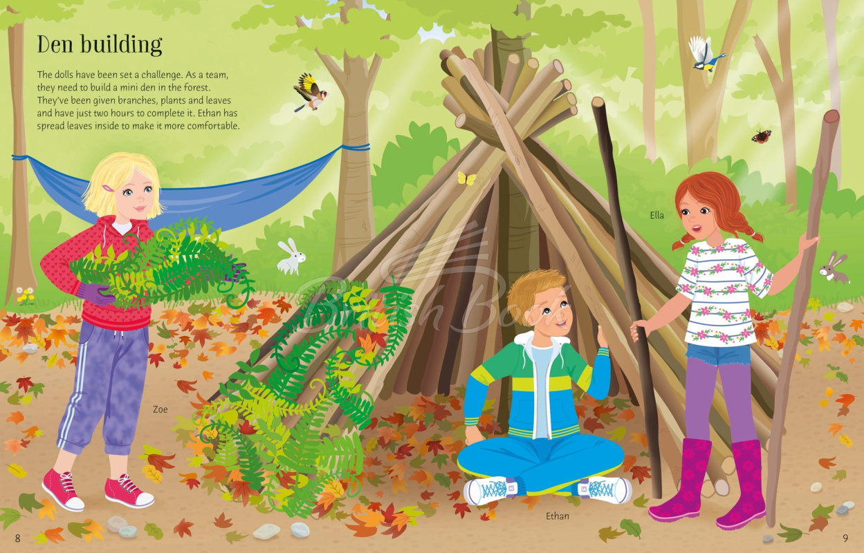 Книга Sticker Dolly Dressing: Summer Camp изображение 7