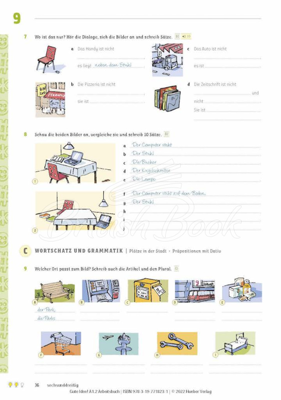 Рабочая тетрадь Gute Idee! A1.2 Arbeitsbuch mit interaktive Version изображение 4
