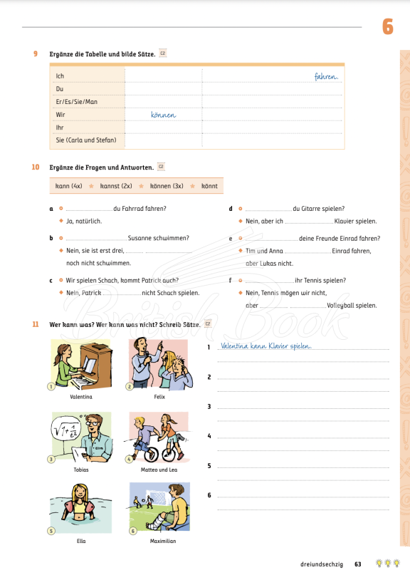 Рабочая тетрадь Gute Idee! A1.1 Arbeitsbuch mit interaktive Version изображение 4