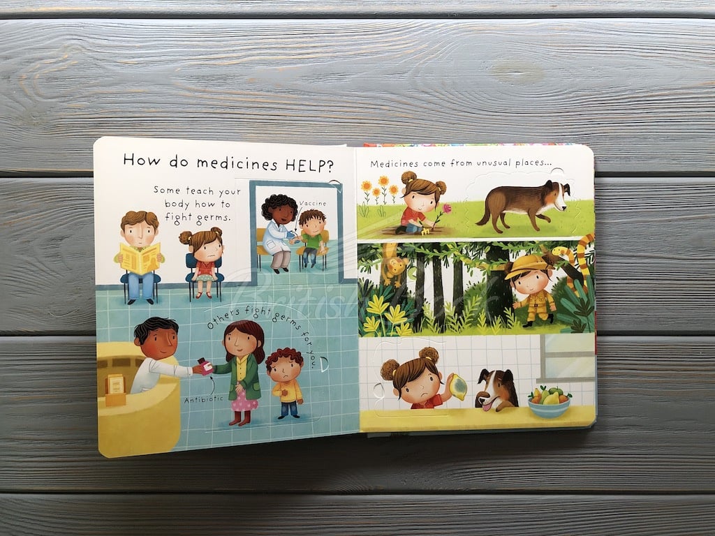 Книга Lift-the-Flap Very First Questions and Answers: What are Germs? изображение 7