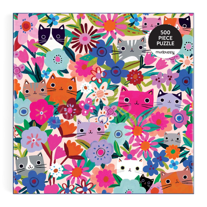 Пазл Blooming Cats 500 Piece Puzzle изображение 1