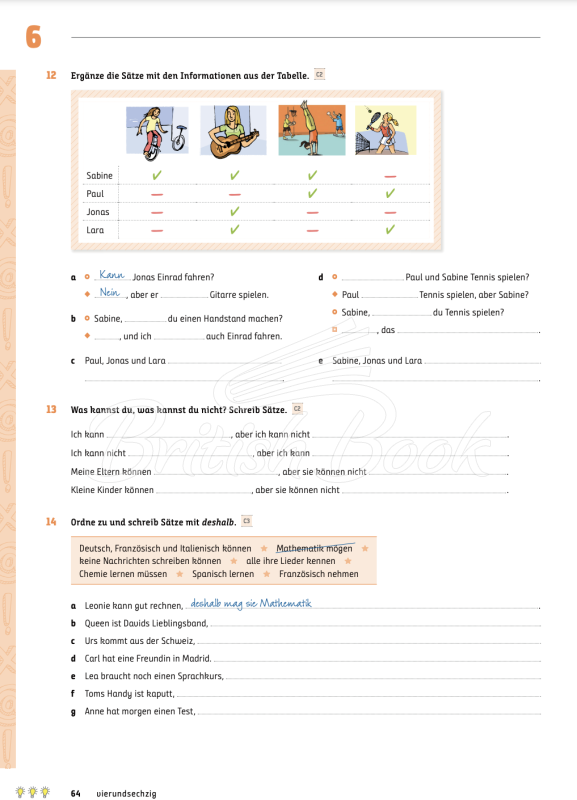 Рабочая тетрадь Gute Idee! A1.1 Arbeitsbuch mit interaktive Version изображение 5