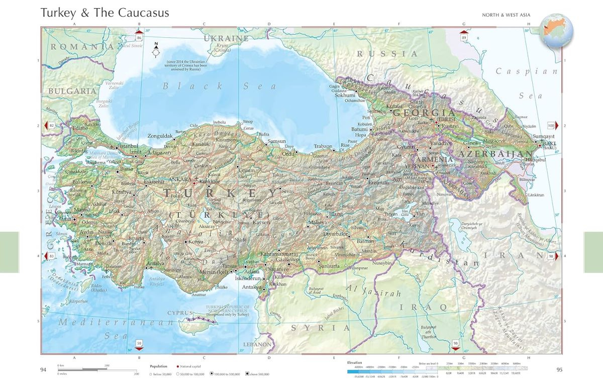Книга Compact World Atlas зображення 4