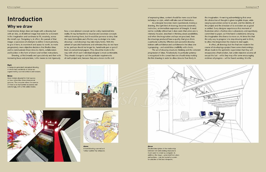 Книга Drawing for Interior Design изображение 1