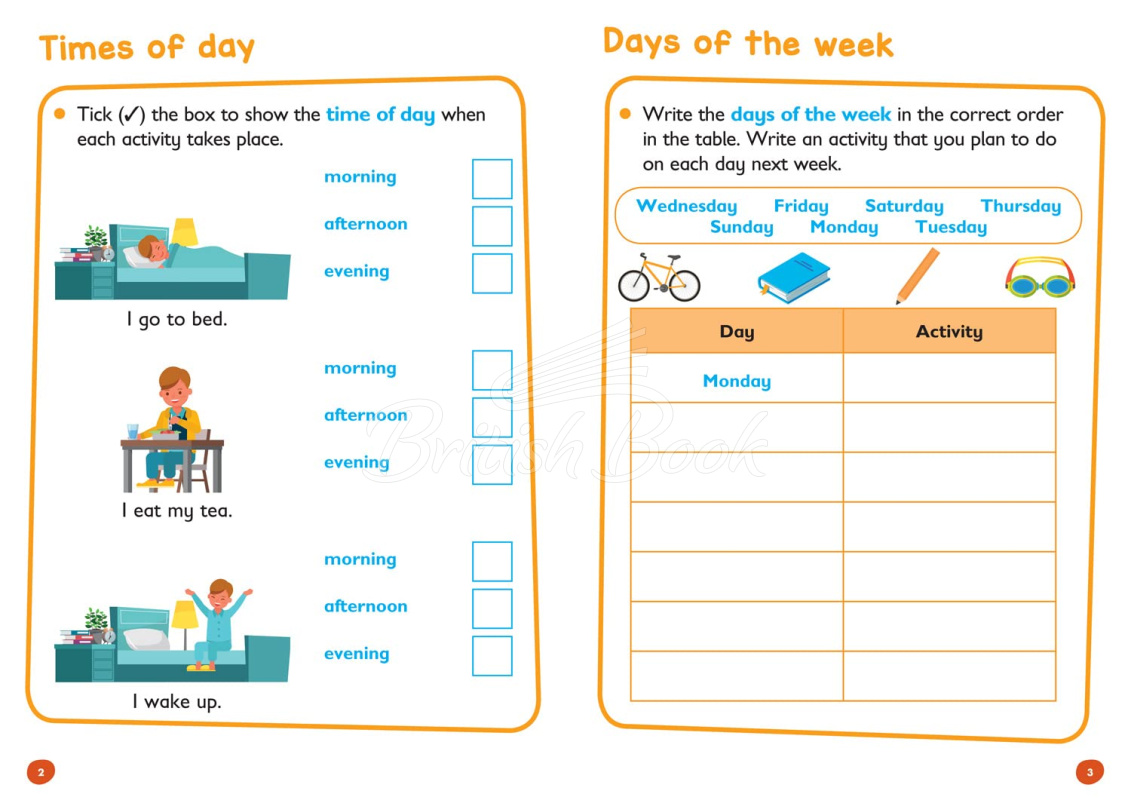 Книга Collins Easy Learning Preschool: Telling the Time Wipe Clean Activity Book зображення 1