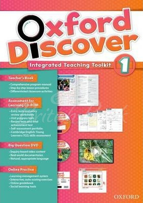 Книга для вчителя Oxford Discover 1 Integrated Teaching Toolkit зображення