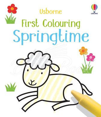 Книга First Colouring: Springtime изображение
