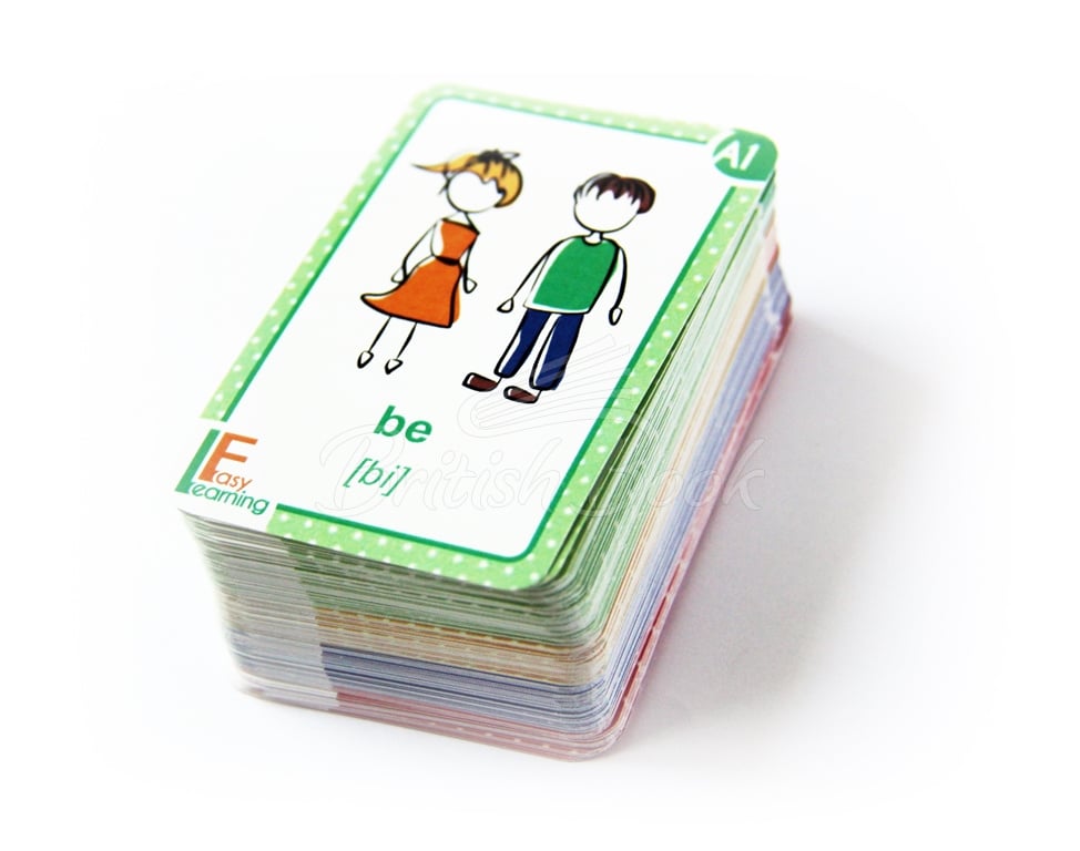 Картки English Irregular Verbs Flashcards A1-B2 зображення 4