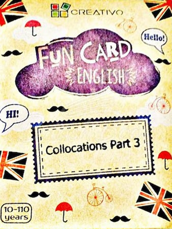 Карточки Fun Card English: Collocations Part 3 изображение
