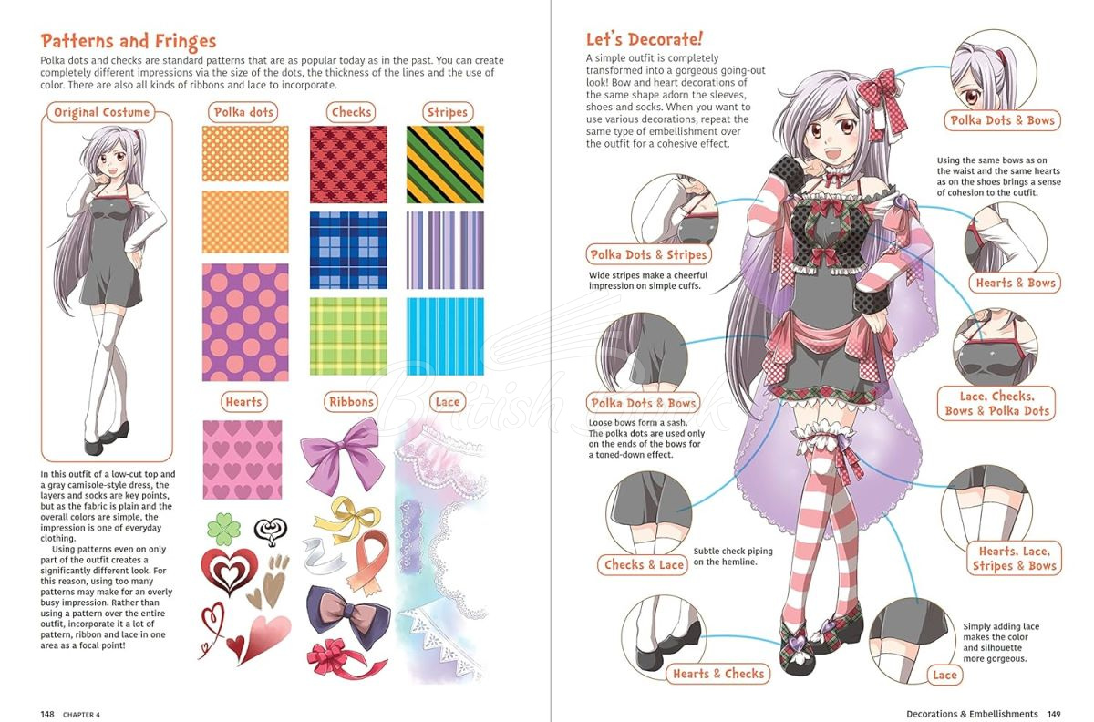 Книга Fantasy Costumes for Manga, Anime & Cosplay изображение 12
