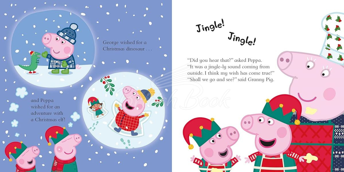 Книга Peppa Pig: Peppa and the Christmas Elf изображение 3