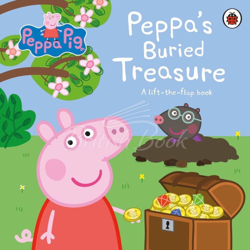 Книга Peppa Pig: Peppa's Buried Treasure (A Lift-the-Flap Book) зображення