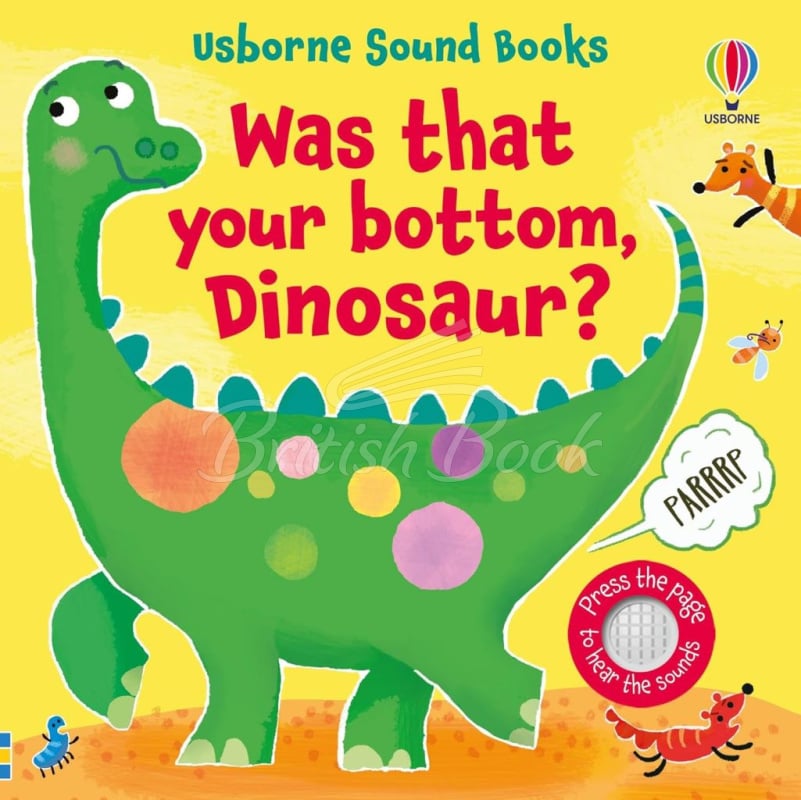Книга Was That Your Bottom, Dinosaur? зображення
