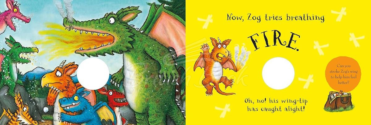 Книга Zog Finger Puppet Book зображення 2