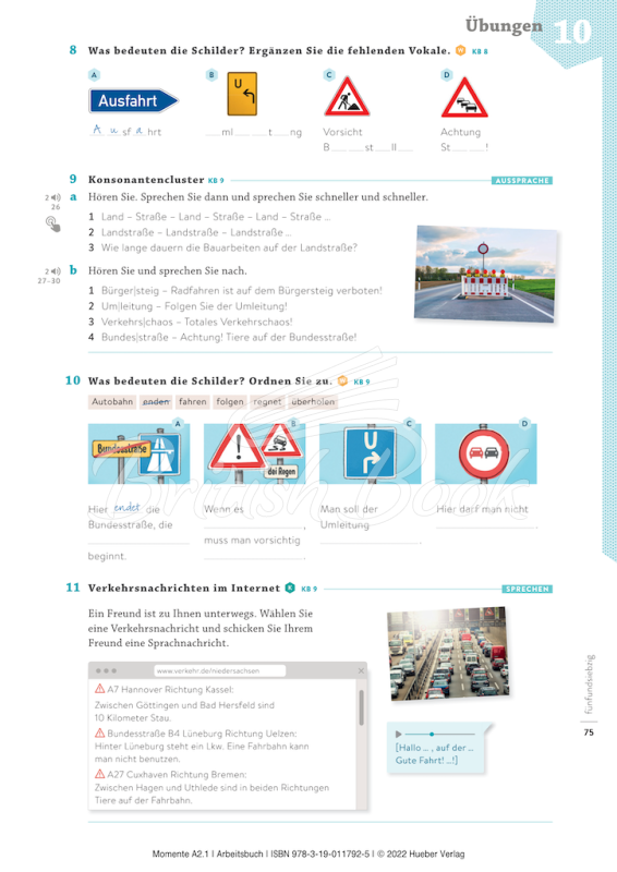 Рабочая тетрадь Momente A2.1 Arbeitsbuch mit interaktive Version изображение 17
