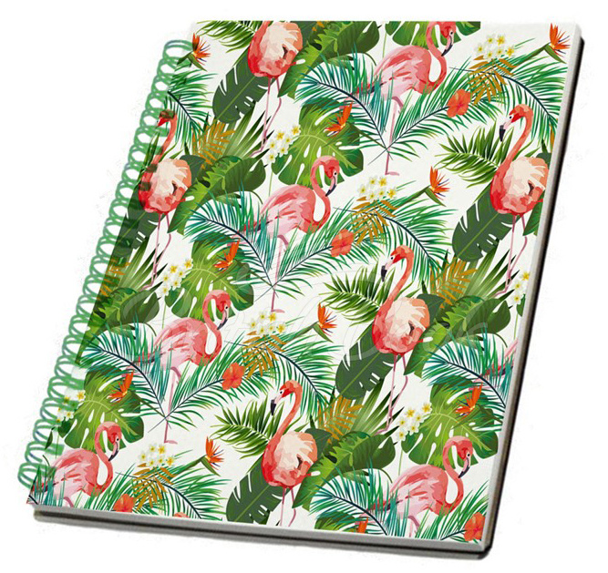 Блокнот Tropical Flamingo A6 Notebook изображение