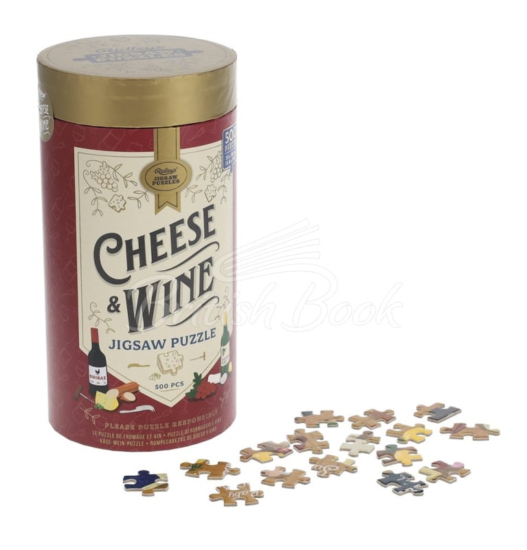 Пазл Cheese & Wine 500 Piece Jigsaw Puzzle зображення 1
