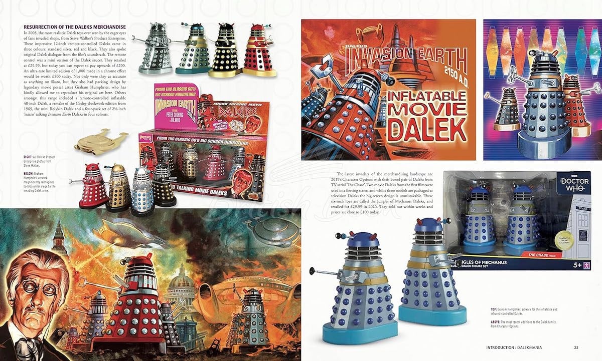 Книга Dr. Who and The Daleks: The Official Story of the Films зображення 2