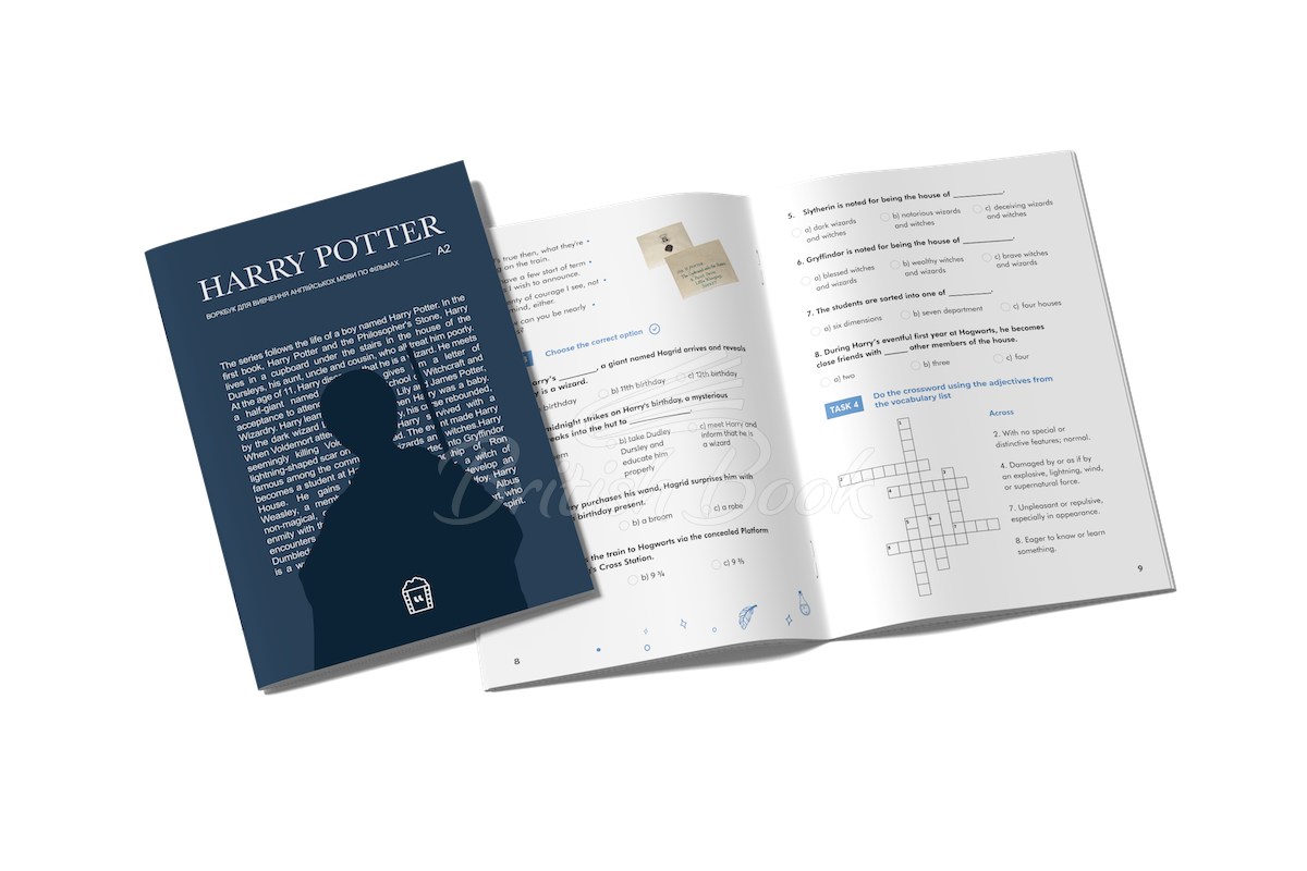 Книга Langlover Workbooks Level A2 Harry Potter зображення 1