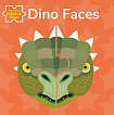 My First Jigsaw Book: Dino Faces
