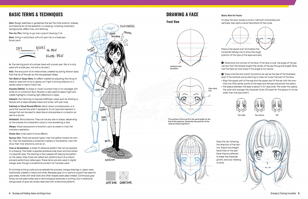 Книга Drawing and Painting Anime and Manga Faces изображение 2