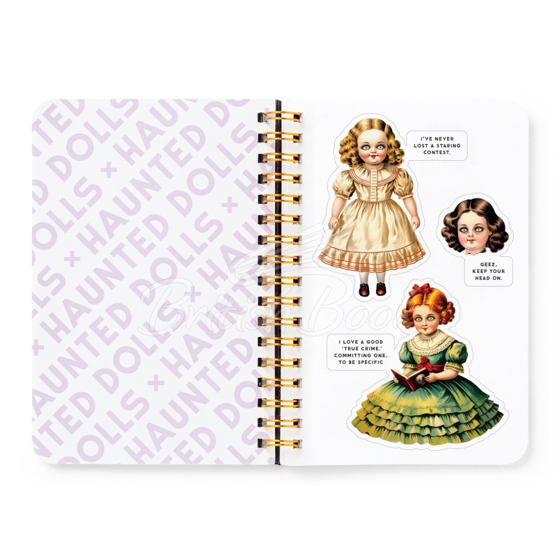 Стікербук Haunted Dolls Sticker Book зображення 7