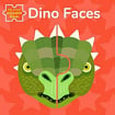 My First Jigsaw Book: Dino Faces