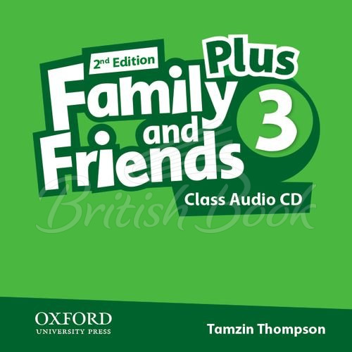 Аудіодиск Family and Friends 2nd Edition 3 Plus Class Audio CDs зображення