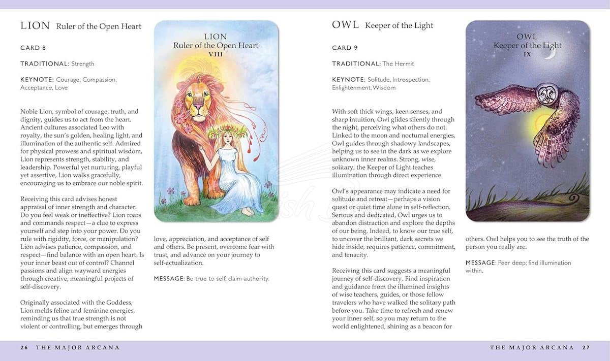 Карты таро Spirit Animal Tarot изображение 3