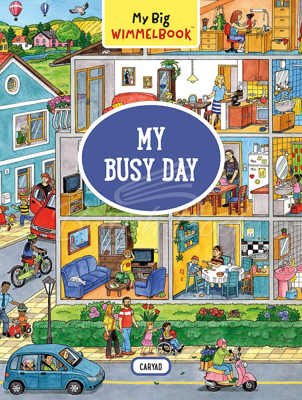 Книга My Big Wimmelbook: My Busy Day зображення