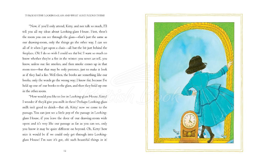 Книга Through the Looking-Glass and What Alice Found There (Illustrated by Chris Riddell) изображение 1