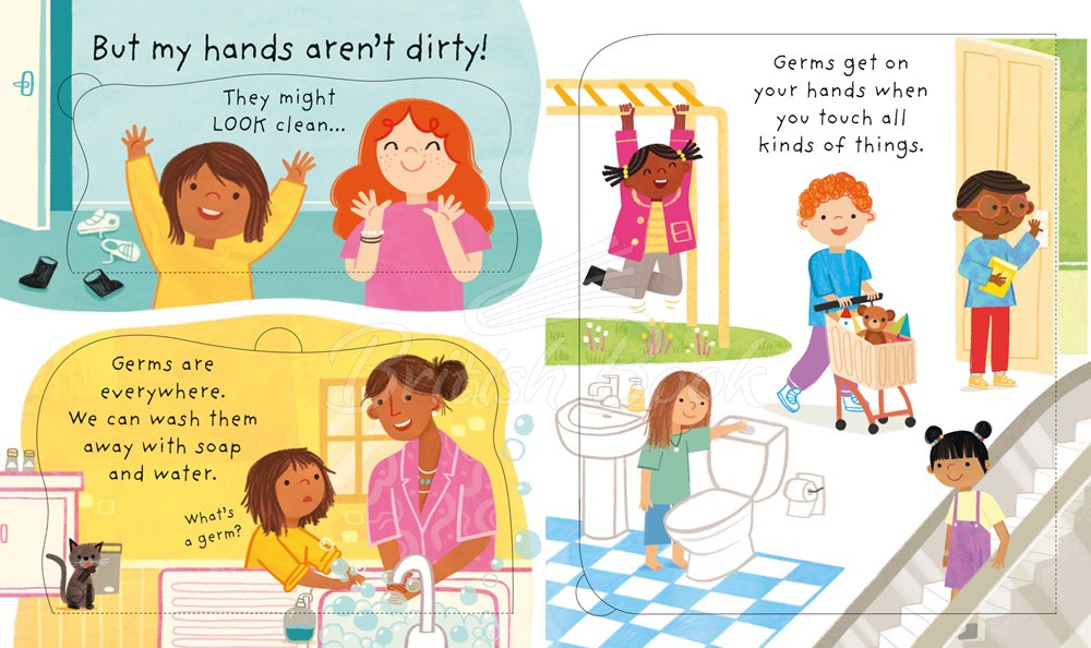 Книга Lift-the-Flap Very First Questions and Answers: Why Do I Need to Wash? зображення 3