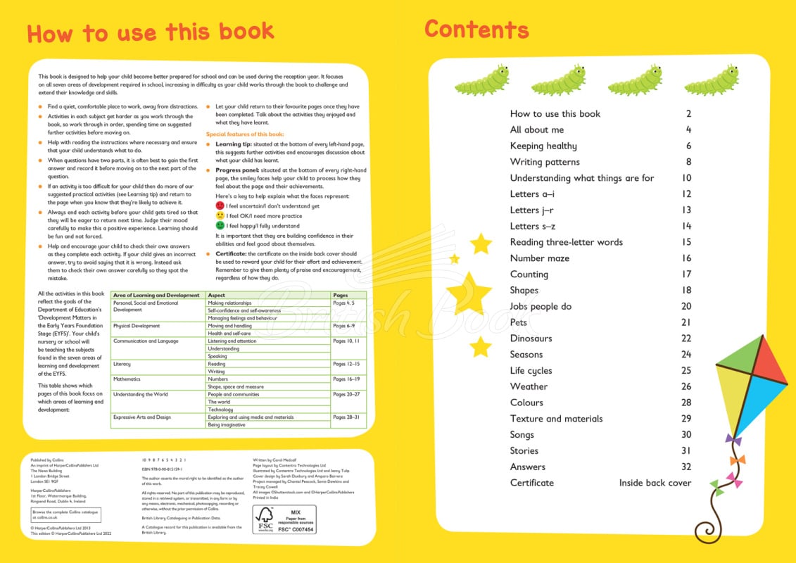 Книга Collins Easy Learning Preschool: Starting School (Ages 3-5) зображення 1