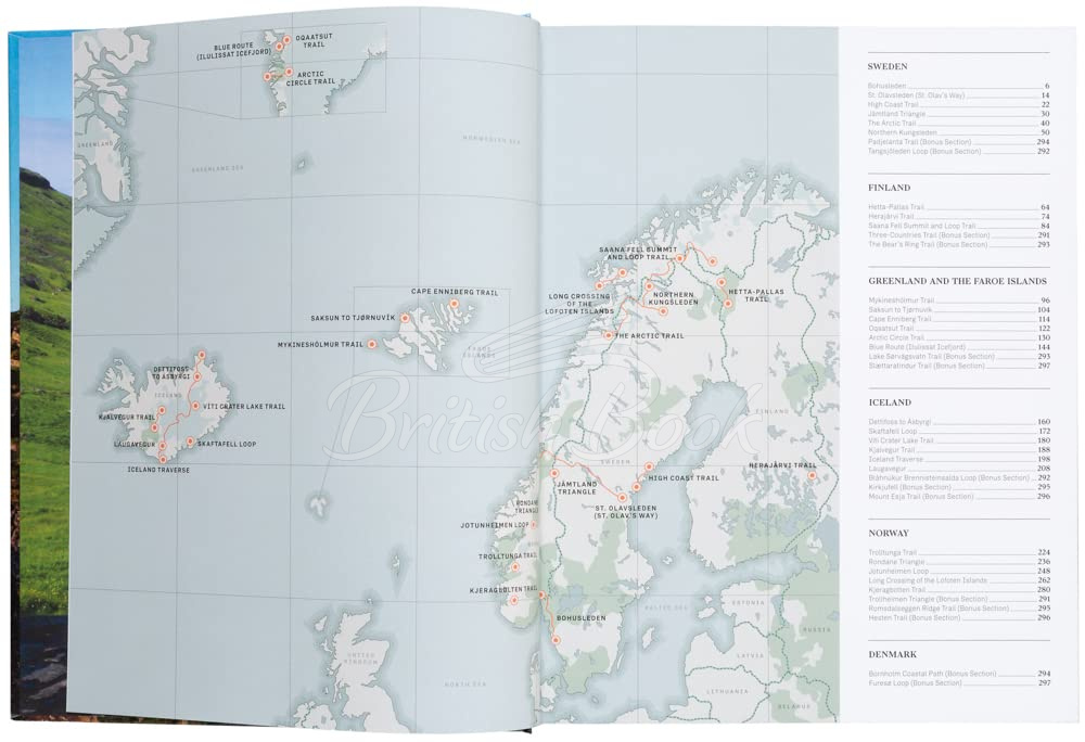 Книга Wanderlust Nordics: Exploring Trails in Scandinavia зображення 2