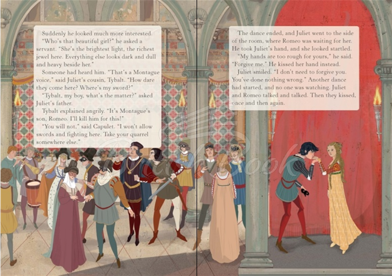 Книга Usborne English Readers Level 3 Romeo and Juliet зображення 2