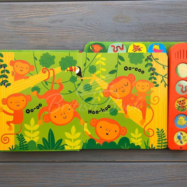 Книга Baby's Very First Noisy Book: Jungle изображение 3