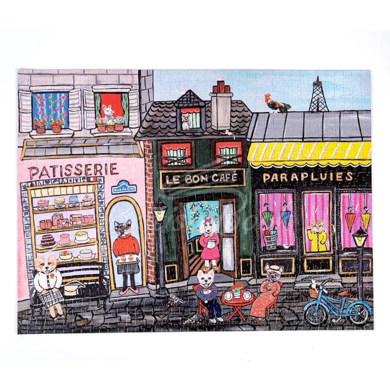 Пазл Pets in Paris 1000-Pieces Jigsaw Puzzle зображення 4
