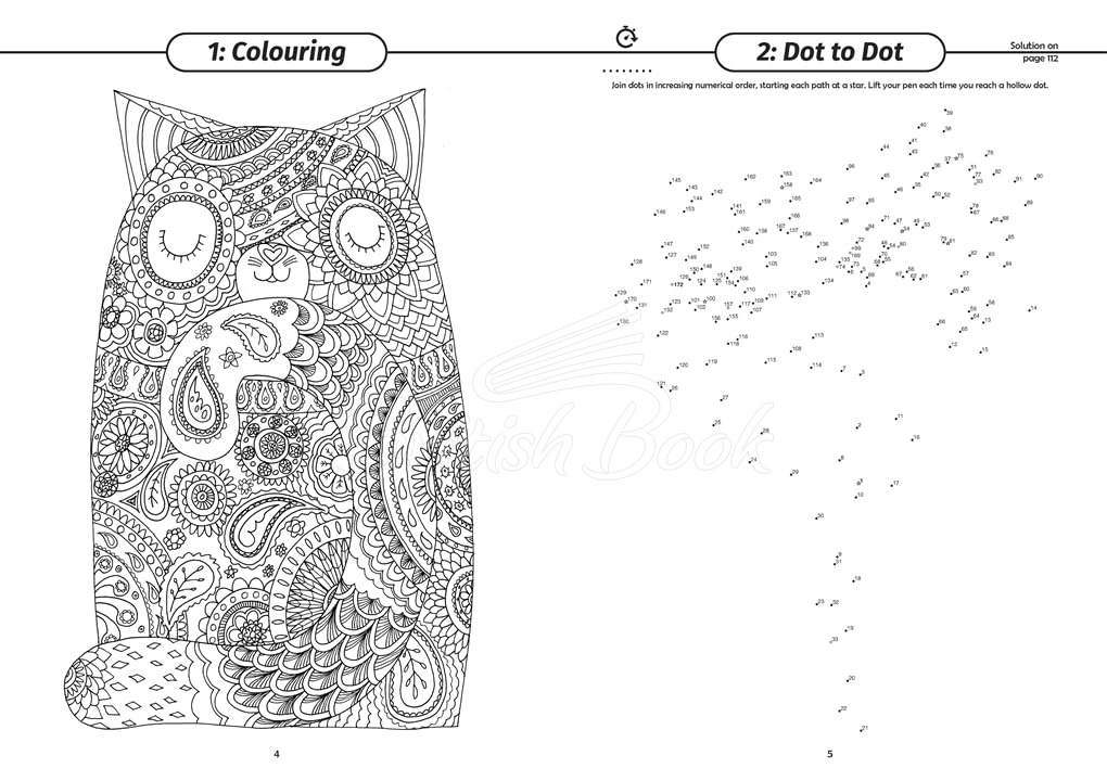 Книга The Wind-Down Activity Book: Puzzles, Colouring and Activities to Help You Relax зображення 1